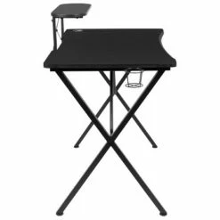 BlackArc Gaming Desk with Laminate Top and Steel Frame - Detachable Cupholder, Headphone Hook & Smartphone/Monitor Stand 18 BlackArc Gaming Desk with Laminate Top and Steel Frame - Detachable Cupholder, Headphone Hook & Smartphone/Monitor Stand -Outlet Desks Store unnamed file 6893