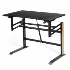 Costway Pneumatic Height Adjustable Gaming Desk T Shaped Game Station w/Power Strip Tray 14 Costway Pneumatic Height Adjustable Gaming Desk T Shaped Game Station w/Power Strip Tray -Outlet Desks Store unnamed file 6918