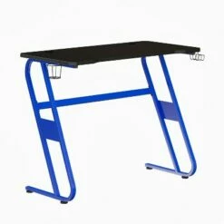 BlackArc Gaming Desk - Laminate Top - "S" Shaped Steel Frame - Detachable Cupholder/Headphone Hook-2 Cable Management Holes -Outlet Desks Store unnamed file 6934