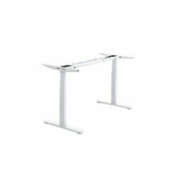Premium Height Adjustable Standing Desk Dual Motor - Autonomous Black/white