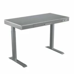 47" Adjustable Desk Gray - Home Essentials -Outlet Desks Store unnamed file 7014