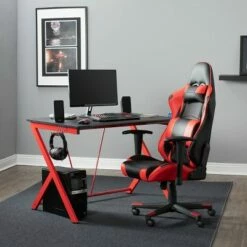 Quest Gaming Table Red/Black - SD Gaming -Outlet Desks Store unnamed file 7026