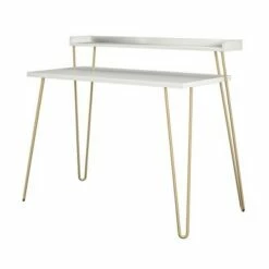 Panama Retro Desk with Riser - Room & Joy Olive Green -Outlet Desks Store unnamed file 7047