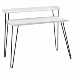 Panama Retro Desk with Riser - Room & Joy Olive Green -Outlet Desks Store unnamed file 7054