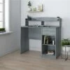 Modern Office Desk with Hutch - Techni Mobili Gray 2 Modern Office Desk with Hutch - Techni Mobili Gray -Outlet Desks Store unnamed file 7079