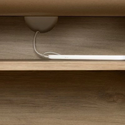 Fynn Computer Desk - South Shore Rustic Oak 10 Fynn Computer Desk - South Shore Rustic Oak - Image 8