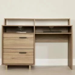 Fynn Computer Desk - South Shore Rustic Oak 23 Fynn Computer Desk - South Shore Rustic Oak -Outlet Desks Store unnamed file 7106