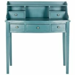 Carter Wood Secretary Desk with Hutch - Safavieh Black -Outlet Desks Store unnamed file 7145