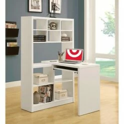 Facing Corner Desk - EveryRoom Dark Taupe