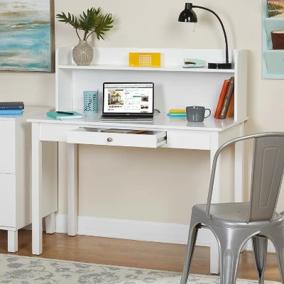 Foster Desk with Hutch White - Buylateral 4 Foster Desk with Hutch White - Buylateral - Image 2