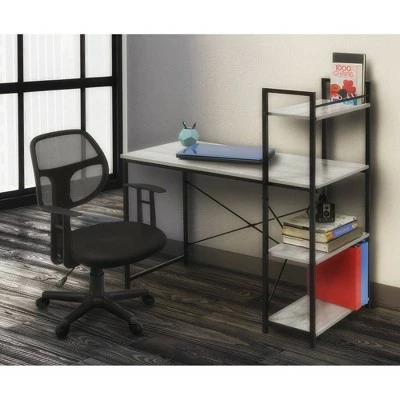 Niche Soho Desk with Bookcase Weathered Gray - Niche 7 Niche Soho Desk with Bookcase Weathered Gray - Niche - Image 5