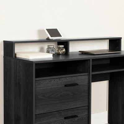 Fynn Computer Desk Gray Oak - South Shore 8 Fynn Computer Desk Gray Oak - South Shore - Image 6