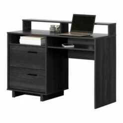 Fynn Computer Desk Gray Oak - South Shore 23 Fynn Computer Desk Gray Oak - South Shore -Outlet Desks Store unnamed file 7238