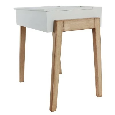 Decor Therapy Set of 2 Daisy Stool and Desk White - Décor Therapy 11 Decor Therapy Set of 2 Daisy Stool and Desk White - Décor Therapy - Image 9