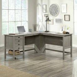 Cottage Road L-Shaped Desk Mystic Oak - Sauder