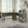 Summit Station L-Shaped Desk Pebble Pine - Sauder -Outlet Desks Store unnamed file 7388