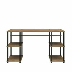 Agate Toolless Double Pedestal Computer Desk - Room & Joy Rustic Oak -Outlet Desks Store unnamed file 741