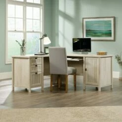Costs L Desk - Sauder Coffee Oak 10 Costs L Desk - Sauder Coffee Oak -Outlet Desks Store unnamed file 7443