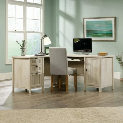Costs L Desk - Sauder Coffee Oak 6 Costs L Desk - Sauder Coffee Oak - Image 4