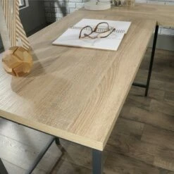 North Avenue L-Shaped Desk with Storage - Sauder Light Brown 22 North Avenue L-Shaped Desk with Storage - Sauder Light Brown -Outlet Desks Store unnamed file 7477