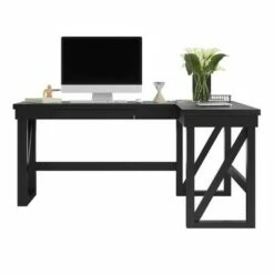 Liberty Lift Top L Desk - Room & Joy Black -Outlet Desks Store unnamed file 7492