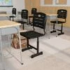 Flash Furniture Adjustable Height Black Student Chair with Black Pedestal Frame -Outlet Desks Store unnamed file 75