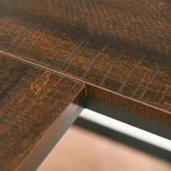 HOMCOM L-Shaped Home Office Desk with Large Tabletop Workspace Bottom Tower Shelf and 3 Cube Shelves Walnut Brown -Outlet Desks Store unnamed file 7567