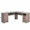 Costway L-Shaped Corner Computer Desk Writing Table Study Workstation w/ Drawers Storage -Outlet Desks Store unnamed file 7583