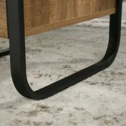 Station House L-Shape Desk Etched Oak - Sauder -Outlet Desks Store unnamed file 7595