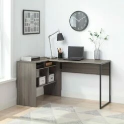 L Shaped Desk Hagney Lane Farm Oak - OSP Home Furnishings -Outlet Desks Store unnamed file 7611