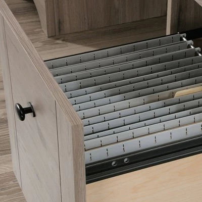 Computer Desk Laurel Oak - Sauder 5 Computer Desk Laurel Oak - Sauder - Image 3