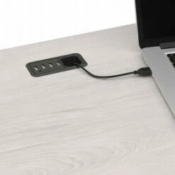 Cabot 60W L Shaped Computer Desk - Bush Furniture Reclaimed Pine -Outlet Desks Store unnamed file 7694