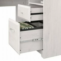 Cabot 60W L Shaped Computer Desk - Bush Furniture Reclaimed Pine -Outlet Desks Store unnamed file 7696