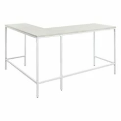 L Shaped Contempo Desk - OSP Home Furnishings Gray/white 14 L Shaped Contempo Desk - OSP Home Furnishings Gray/white -Outlet Desks Store unnamed file 7747
