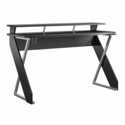 Xtreme Gaming Desk with Riser - NTENSE White