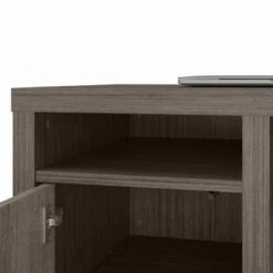 Bristol Modern L Shaped Computer Desk with Storage Cabinets and Shelves Restored Gray - Bush Furniture 19 Bristol Modern L Shaped Computer Desk with Storage Cabinets and Shelves Restored Gray - Bush Furniture -Outlet Desks Store unnamed file 7778