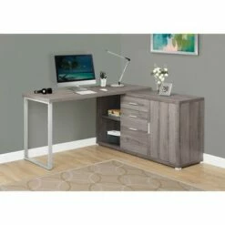 60" Computer Desk Left or Right Facing - EveryRoom White