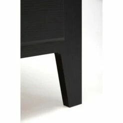 Kathy Ireland Office Connecticut Desk In Black Suede Oak - Bush Furniture -Outlet Desks Store unnamed file 7791