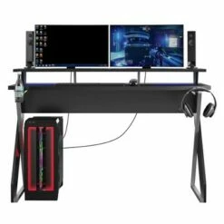 Xtreme Gaming Desk with Riser - NTENSE White -Outlet Desks Store unnamed file 783