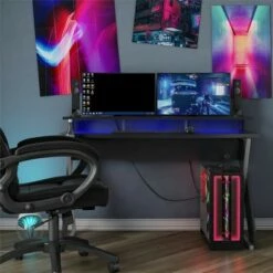 Xtreme Gaming Desk with Riser - NTENSE White -Outlet Desks Store unnamed file 784