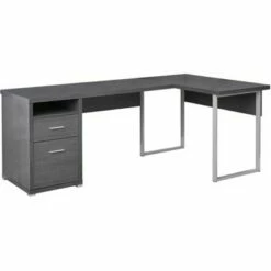 80" Computer Desk Left Or Right Facing - EveryRoom Cappuccino -Outlet Desks Store unnamed file 7842