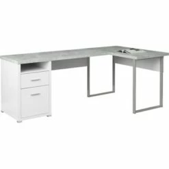 80" Computer Desk Left Or Right Facing - EveryRoom Cappuccino -Outlet Desks Store unnamed file 7843