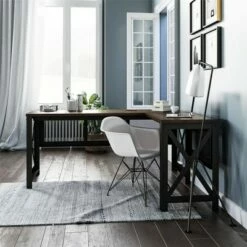 Room & Joy Haskell L Desk with Lift Top Walnut - Room & Joy -Outlet Desks Store unnamed file 7866