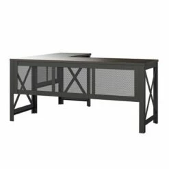 Room & Joy Haskell L Desk with Lift Top Walnut - Room & Joy -Outlet Desks Store unnamed file 7869