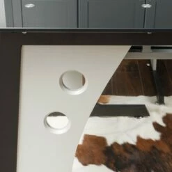 Oria L-Shaped Desk with Tempered Glass - Black/Gray - Christopher Knight Home 7 Oria L-Shaped Desk with Tempered Glass - Black/Gray - Christopher Knight Home -Outlet Desks Store unnamed file 7890