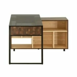 L Shaped Desk Oak - Techni Mobili -Outlet Desks Store unnamed file 7905