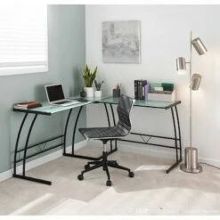 Gamma Workstation Black - LumiSource -Outlet Desks Store unnamed file 7920