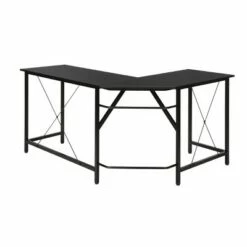 58" Modern L Shaped Desk - OFM Black -Outlet Desks Store unnamed file 7939