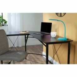 58" Modern L Shaped Desk - OFM Black -Outlet Desks Store unnamed file 7942