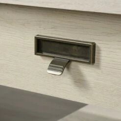 Trestle Executive Desk - Sauder Vintage Oak -Outlet Desks Store unnamed file 7965